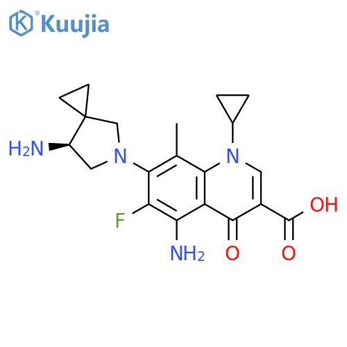 Olamufloxacin structure