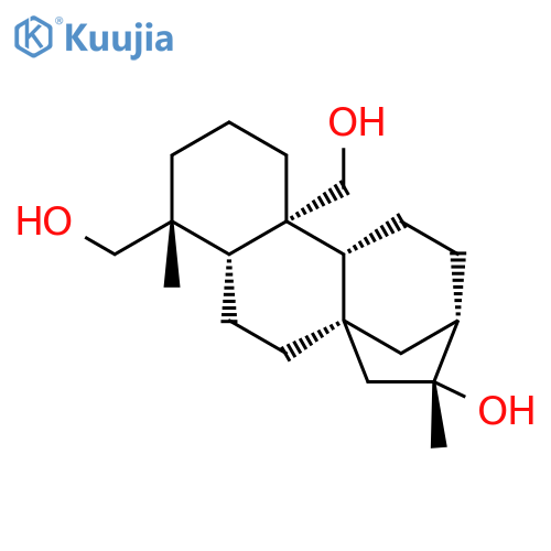 ((4R,4aR,6aS,8R,9R,11aR,11bR)-8-hydroxy-4,8-dimethyldodecahydro-6a,9-methanocyclohepta[a]naphthalene-4,11b(1H)-diyl)dimethanol structure