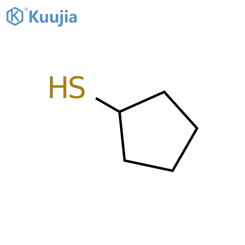 Cyclopentanethiol structure