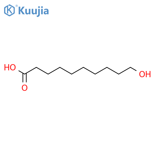 10-Hydroxydecanoic acid structure