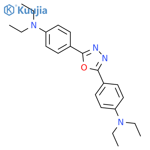 2,5-Bis(diethylamino)phenyl-1,3,4-oxadiazole structure