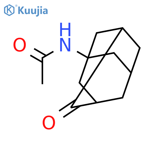 N-(4-oxo-1-adamantyl)acetamide structure
