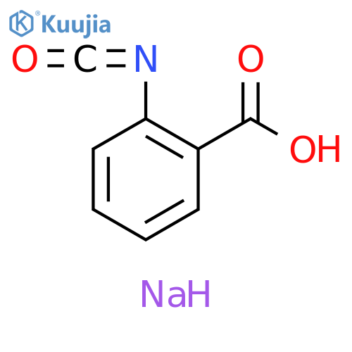 Benzoic acid, 2-isocyanato-, sodium salt (1:1) structure