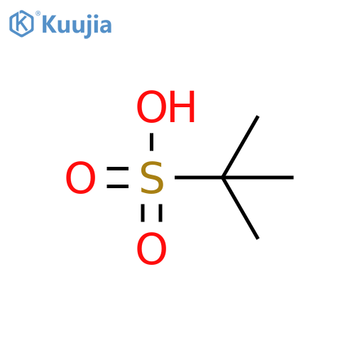 2-methylpropane-2-sulfonic acid structure