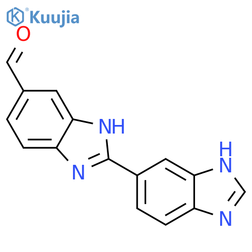 [2,5'-Bi-1H-benzimidazole]-5-carboxaldehyde structure