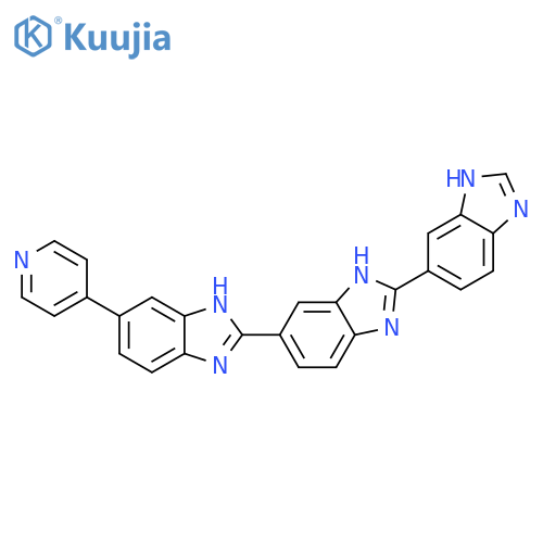 2,5':2',5''-Ter-1H-benzimidazole, 5-(4-pyridinyl)- structure