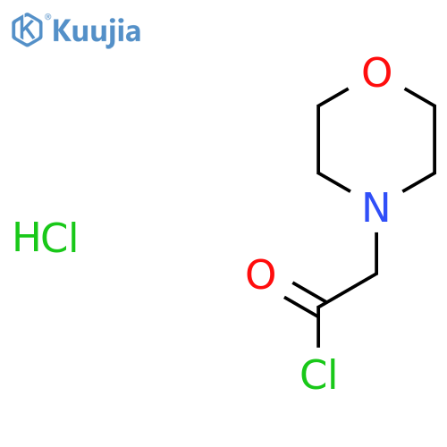 2-Morpholinoacetyl chloride hydrochloride structure