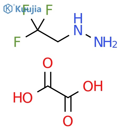 Hydrazine, (2,2,2-trifluoroethyl)-, ethanedioate (1:1) structure