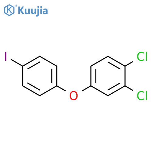 1,2-Dichloro-4-(4-iodophenoxy)-benzene structure