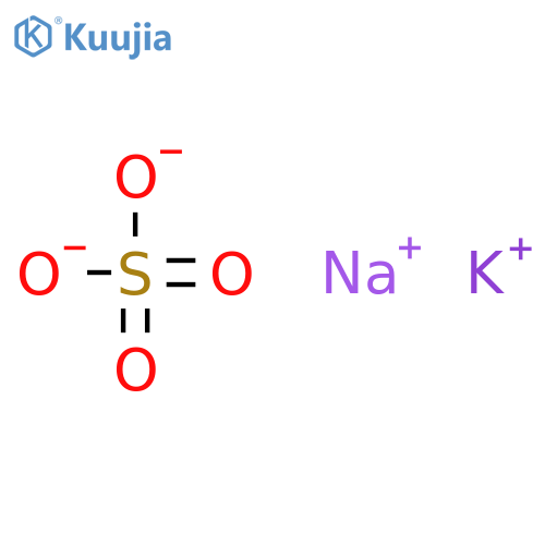 Sulfuric acid,potassium sodium salt (1:1:1) structure