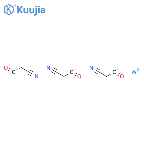 Tungsten,tris(acetonitrile)tricarbonyl- structure