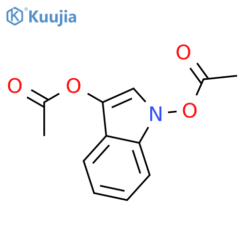 N-Acetyl-3-acetoxyindole structure