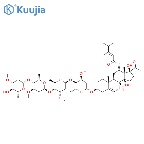 Otophylloside B 4'''-O-Beta-D-Oleandropyranoside structure