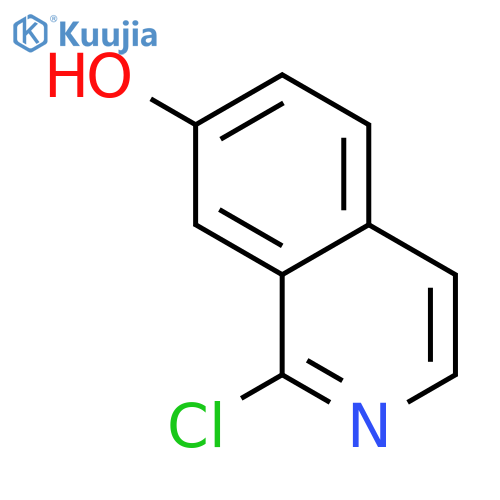 1-Chloroisoquinolin-7-ol structure