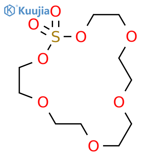 1,3,6,9,12,15-Hexaoxa-2-thiacycloheptadecane, 2,2-dioxide structure