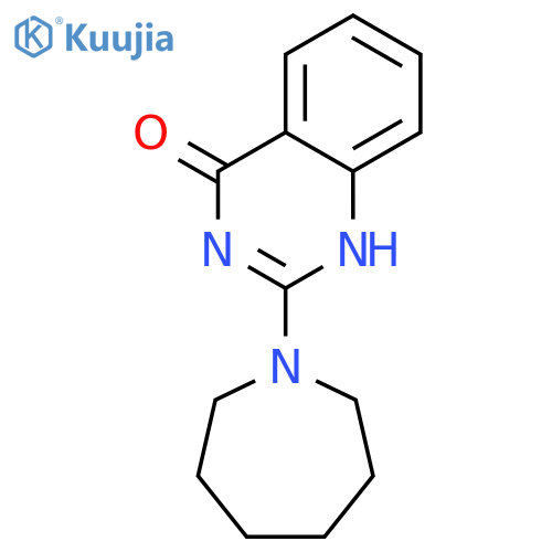 4(3H)-Quinazolinone,2-(hexahydro-1H-azepin-1-yl)- structure