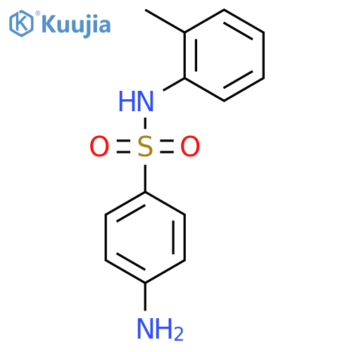 4-Amino-N-(2-methylphenyl)benzenesulfonamide structure