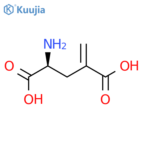 L-Glutamic acid,4-methylene- structure