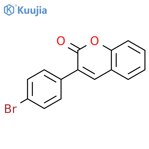 3-(4-Bromo-phenyl)coumarin structure