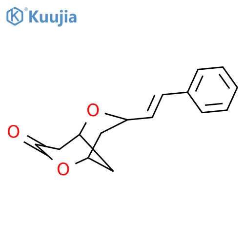 7-(2-Phenylethenyl)-2,6-dioxabicyclo[3.3.1]nonan-3-one structure