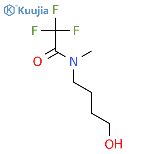 Acetamide, 2,2,2-trifluoro-N-(4-hydroxybutyl)-N-methyl- structure