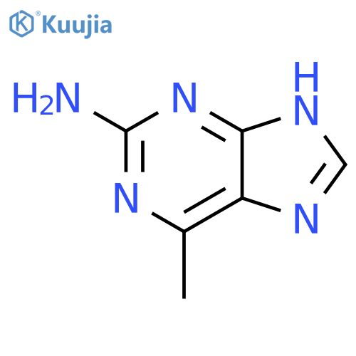 6-Methyl-1H-purin-2-amine structure