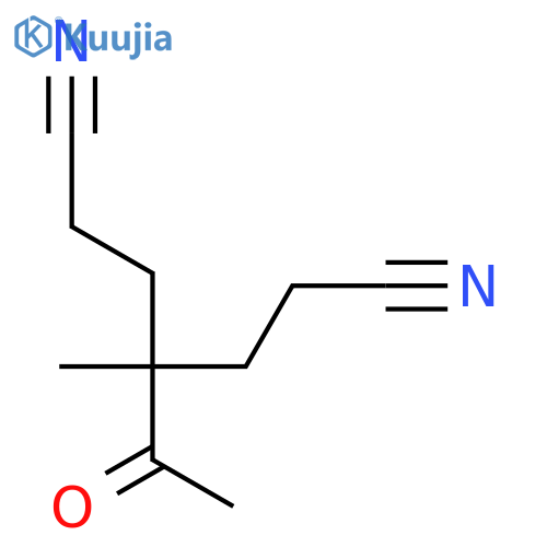 4-Acetyl-4-methylheptanedinitrile structure
