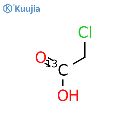 Acetic-1-13C acid,chloro- (7CI,8CI,9CI) structure