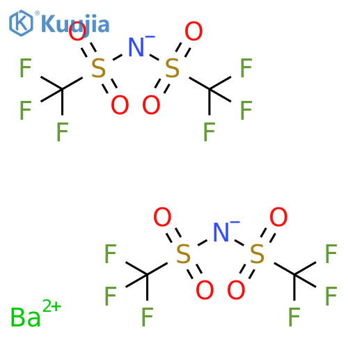 Barium(II) bis(Trifluoromethanesulfonyl)imide structure