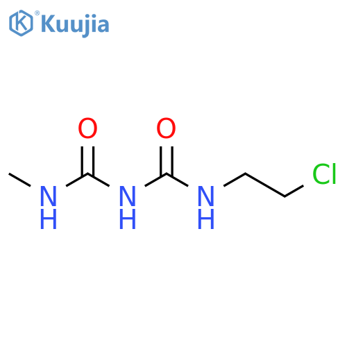 Imidodicarbonicdiamide, N-(2-chloroethyl)-N'-methyl- structure