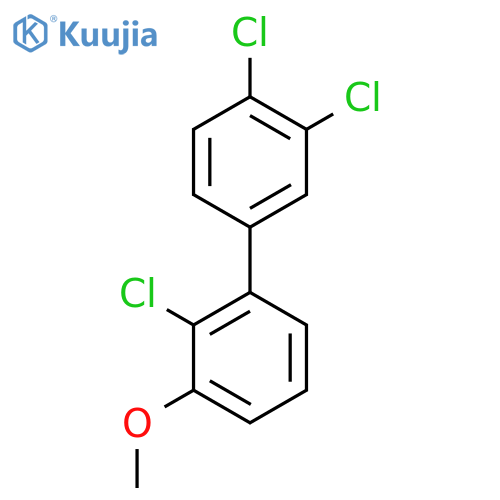 2'-Chloro-3,4-dichloro-3'-methoxy-biphenyl structure
