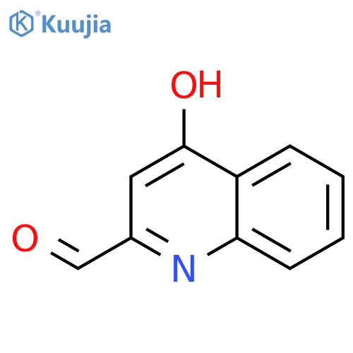 4-Hydroxyquinoline-2-carbaldehyde structure