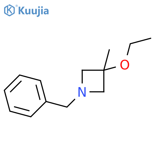 Azetidine, 3-ethoxy-3-methyl-1-(phenylmethyl)- (9CI) structure