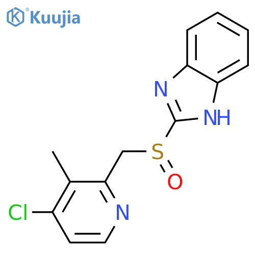 4-Desmethoxypropoxyl-4-chloro Rabeprazole structure