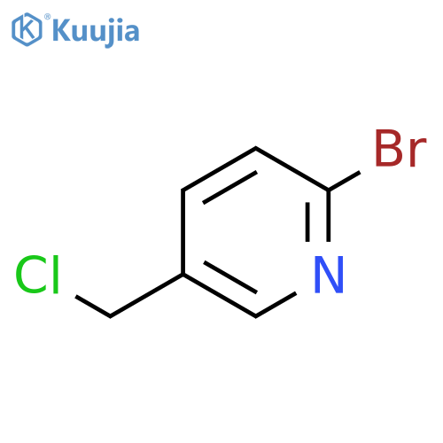 2-Bromo-5-(chloromethyl)pyridine structure