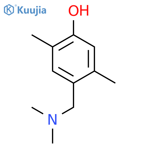 Phenol, 4-[(dimethylamino)methyl]-2,5-dimethyl- structure