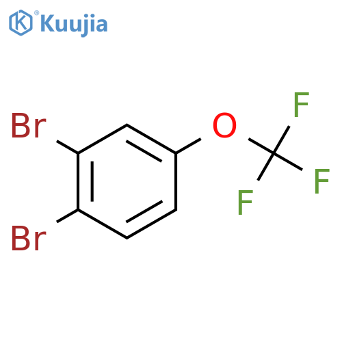 1,2-Dibromo-4-(trifluoromethoxy)benzene structure