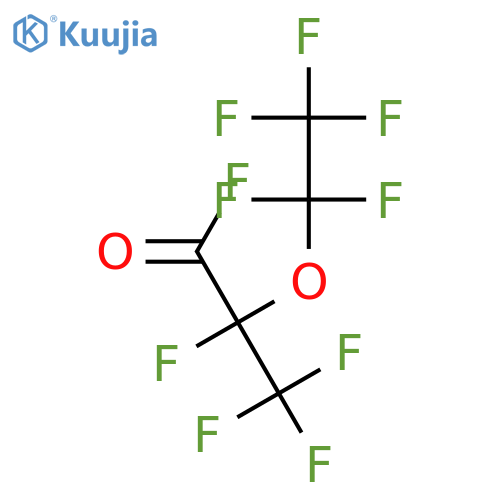 2,3,3,3-tetrafluoro-2-(pentafluoroethoxy)propanoyl fluoride structure