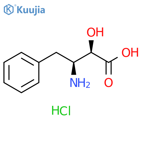 (2S,3R)-3-AMINO-2-HYDROXY-4-PHENYL-BUTYRIC ACID structure