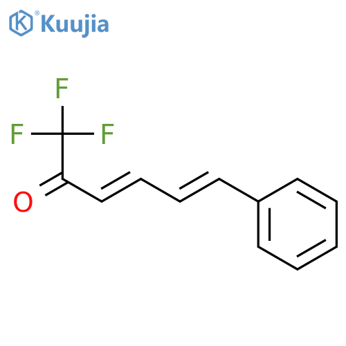 3,5-Hexadien-2-one, 1,1,1-trifluoro-6-phenyl-, (3E)- structure