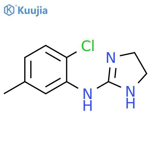 1H-Imidazol-2-amine,N-(2-chloro-5-methylphenyl)-4,5-dihydro- structure