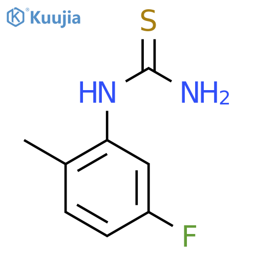 5-Fluoro-2-methylphenyl Thiourea structure