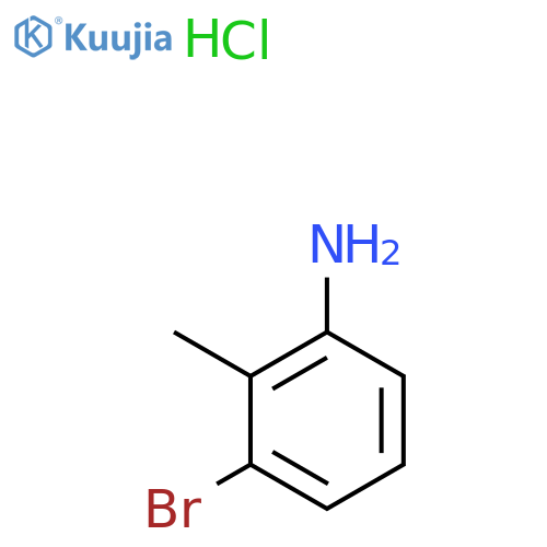 3-Bromo-2-methylaniline hydrochloride structure