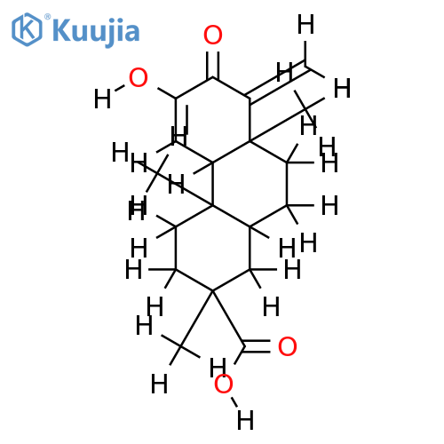 (ent-5alpha)-2-Hydroxy-16-nor-3-oxo-1,4(18)-erythroxyladien-15-oic acid structure