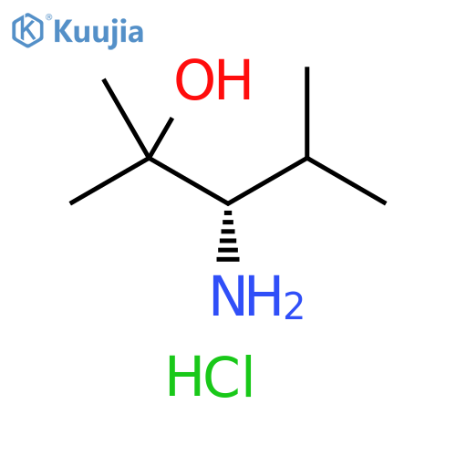(3S)-3-amino-2,4-dimethylpentan-2-ol hydrochloride structure