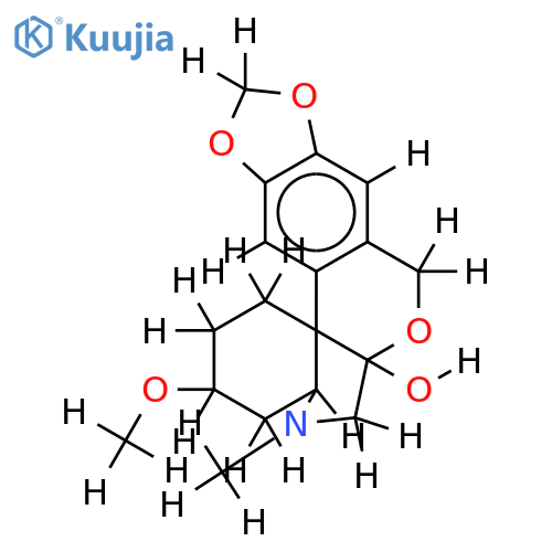 (4aS)-3t-methoxy-5-methyl-(4ar,13btC1)-2,3,4,4a,5,6-hexahydro-1H,8H-[1,3]dioxolo[4',5':6,7]isochromeno[3,4-c]indol-6at-ol structure