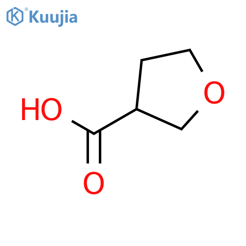 (3S)-oxolane-3-carboxylic acid structure