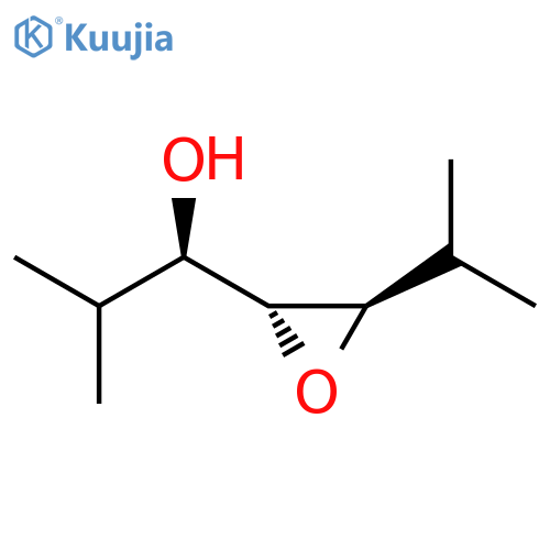 Oxiranemethanol,alpha,3-bis(1-methylethyl)-,[2R-[2alpha(R*),3bta]]-(9CI) structure