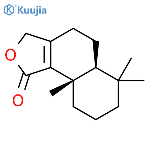 Naphtho[1,2-c]furan-1(3H)-one,4,5,5a,6,7,8,9,9a-octahydro-6,6,9a-trimethyl-, (5aS,9aS)- structure