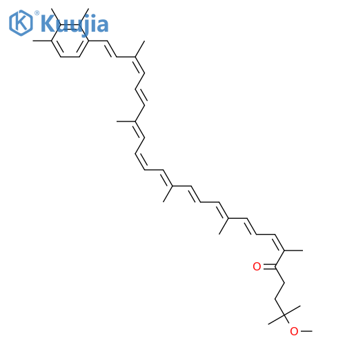1'-methoxy-1',2'-dihydro-chi,psi-caroten-4'-one structure